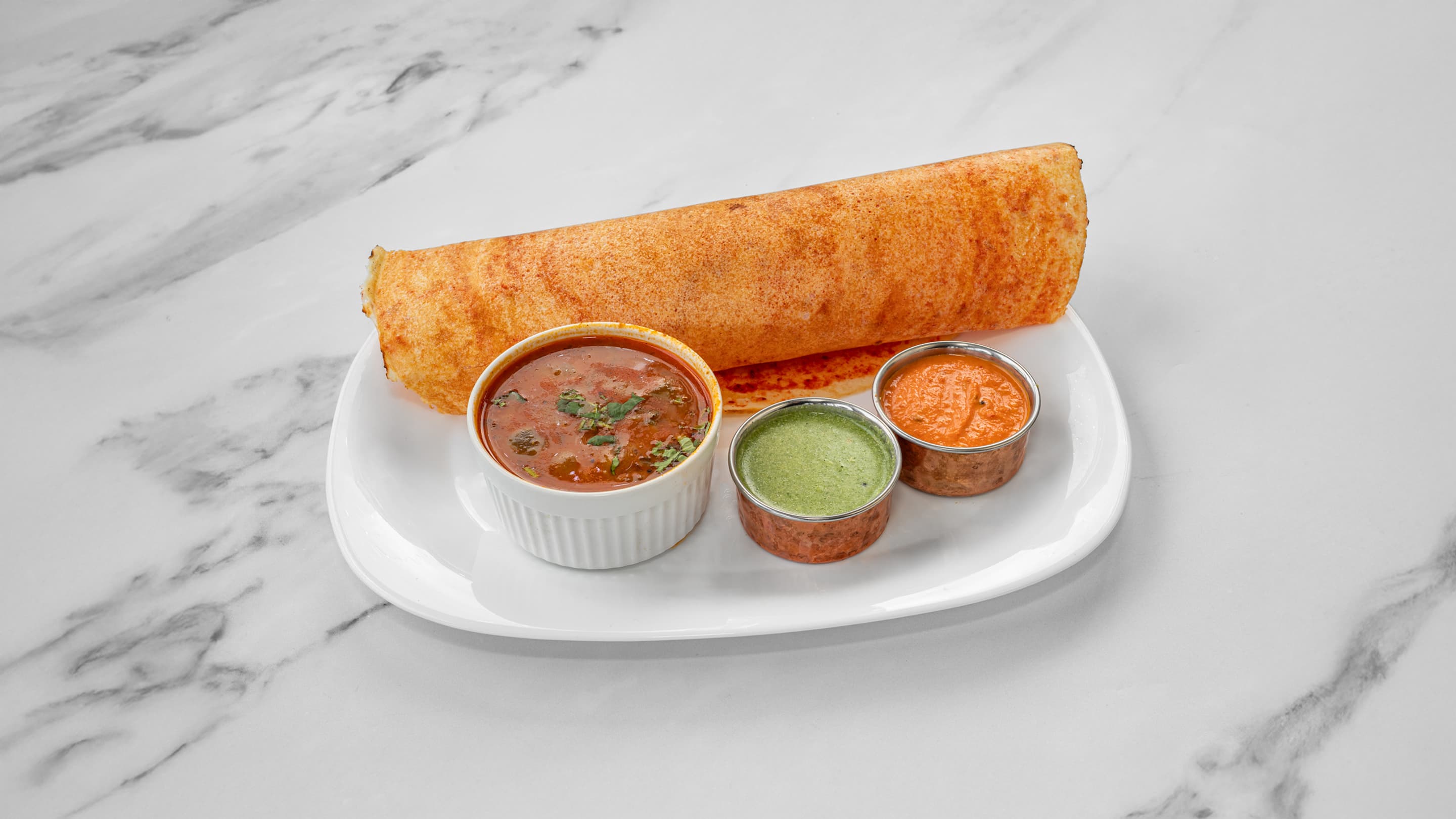 South Indian dosa served at Niya’s Kitchen in Birmingham