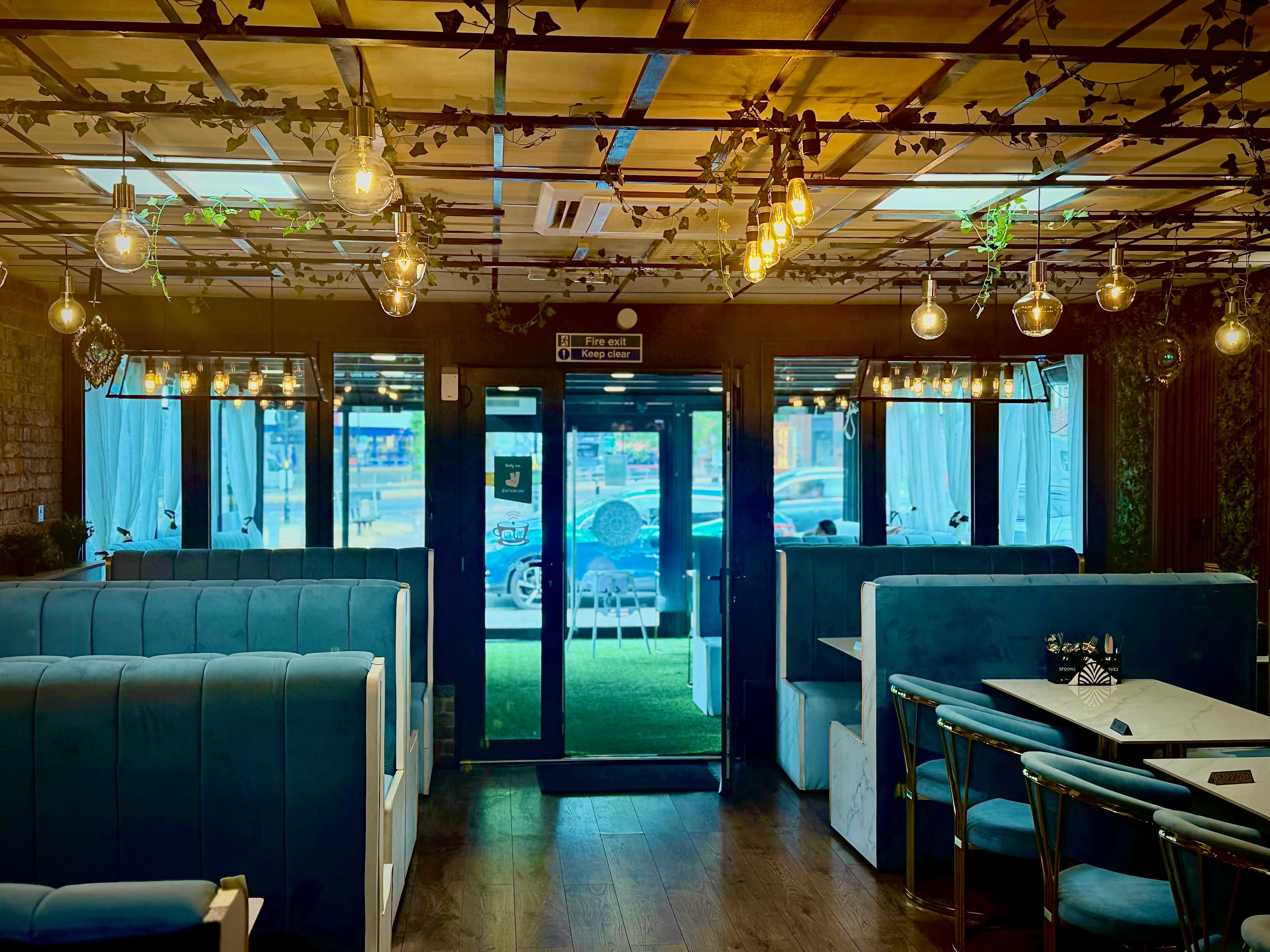 Dining interior at Niya’s Kitchen